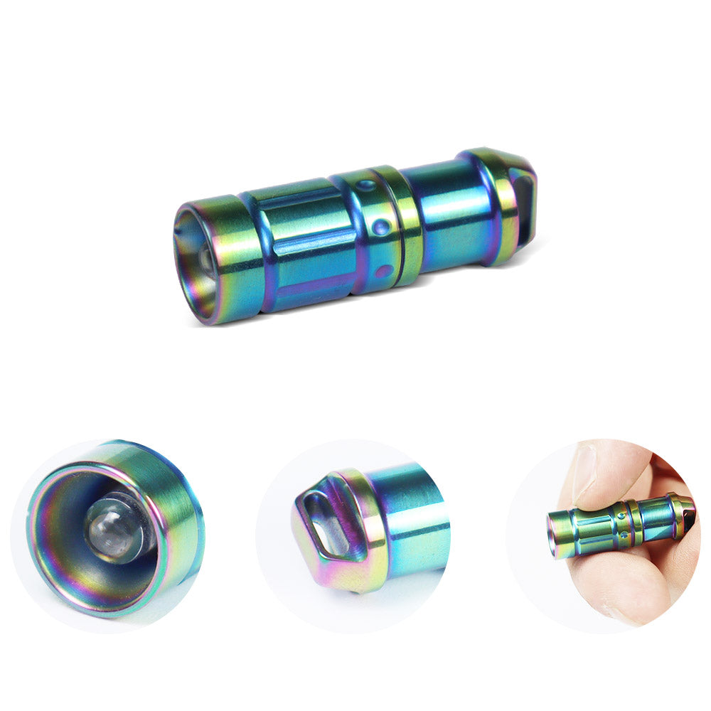 E1 smallest keychain flashlight