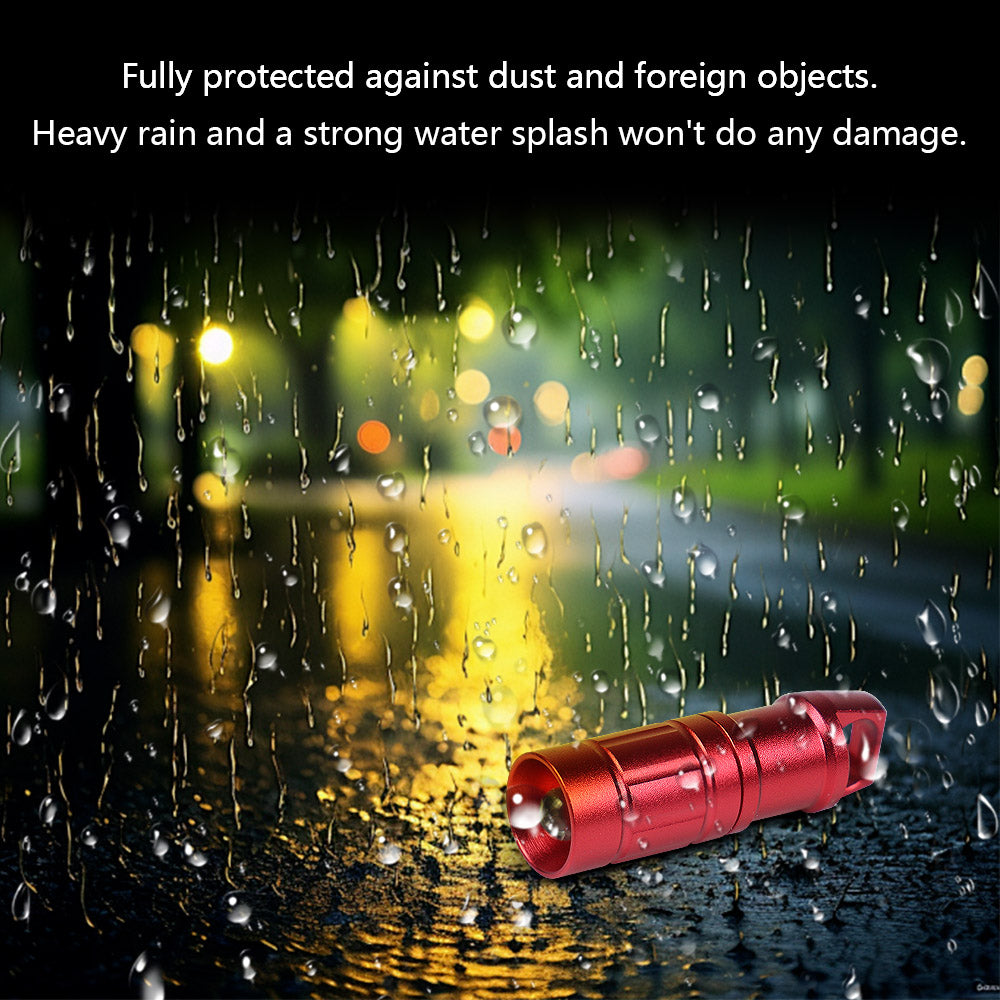 E1 smallest keychain flashlight