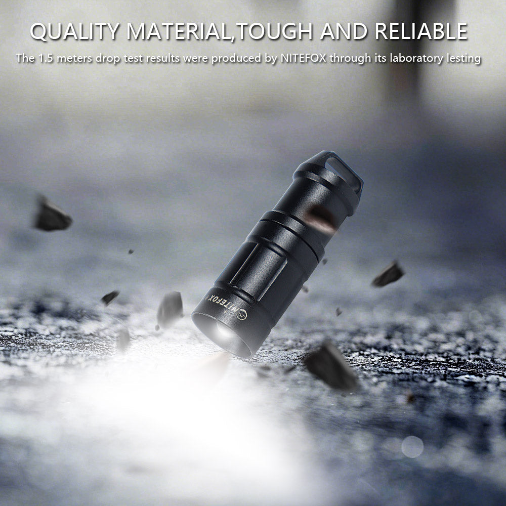 E1 smallest keychain flashlight