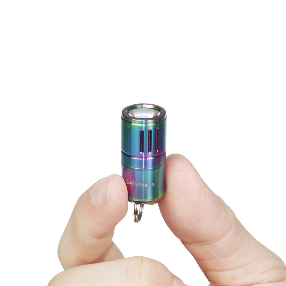 E3 small brightest keychain flashlight