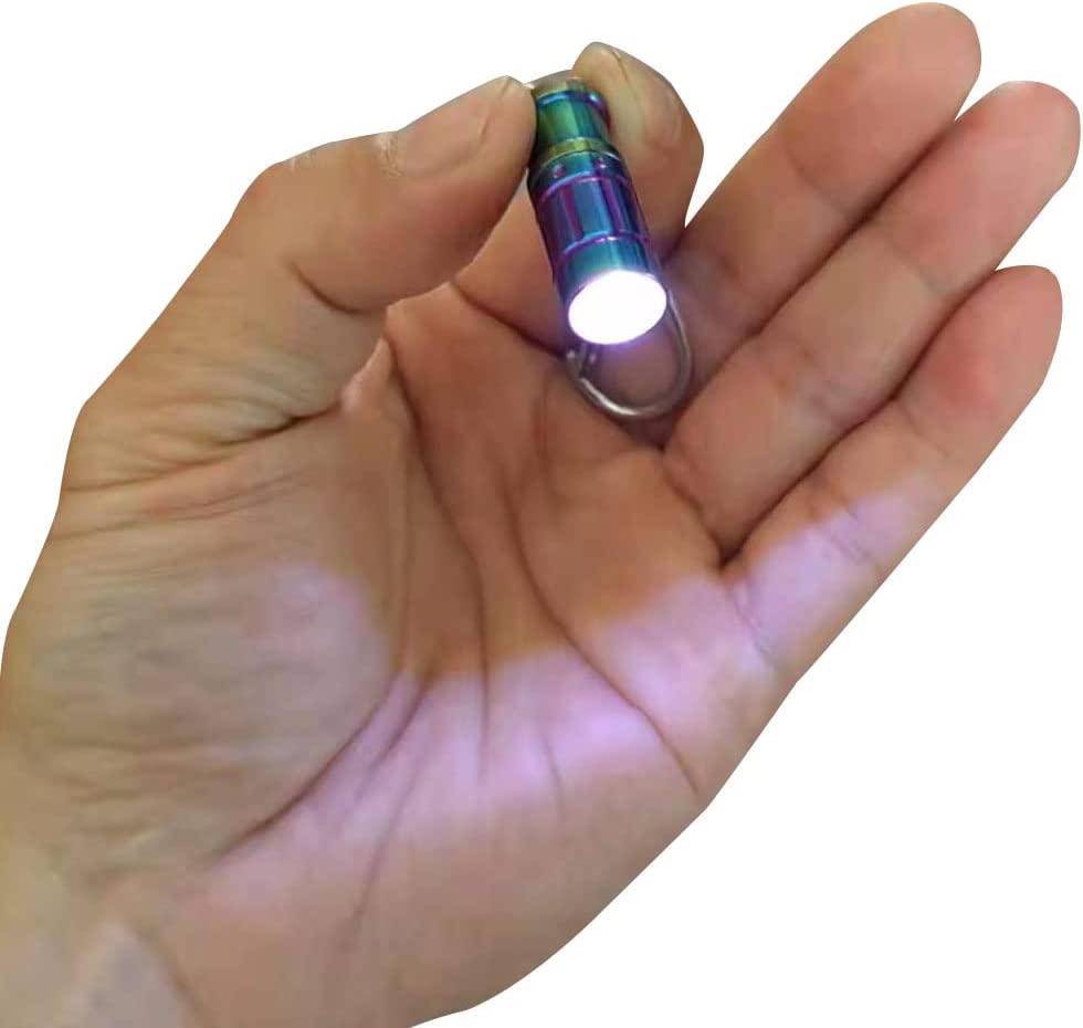E1 smallest keychain flashlight