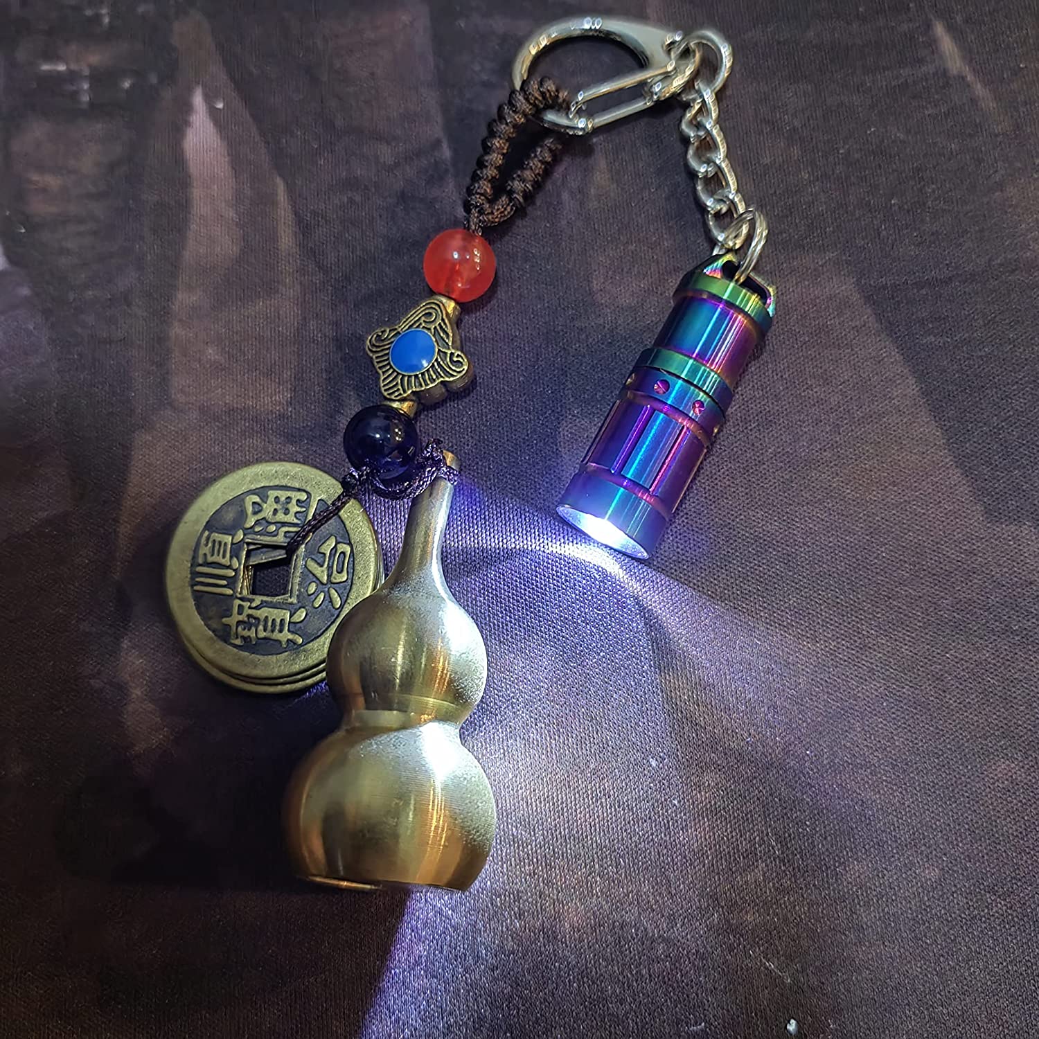 E1 smallest keychain flashlight