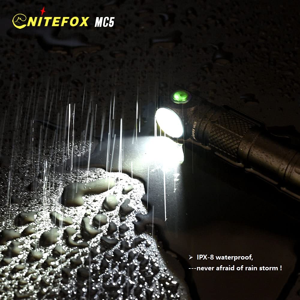 MC5 18650 side bright headlamp & flashlight