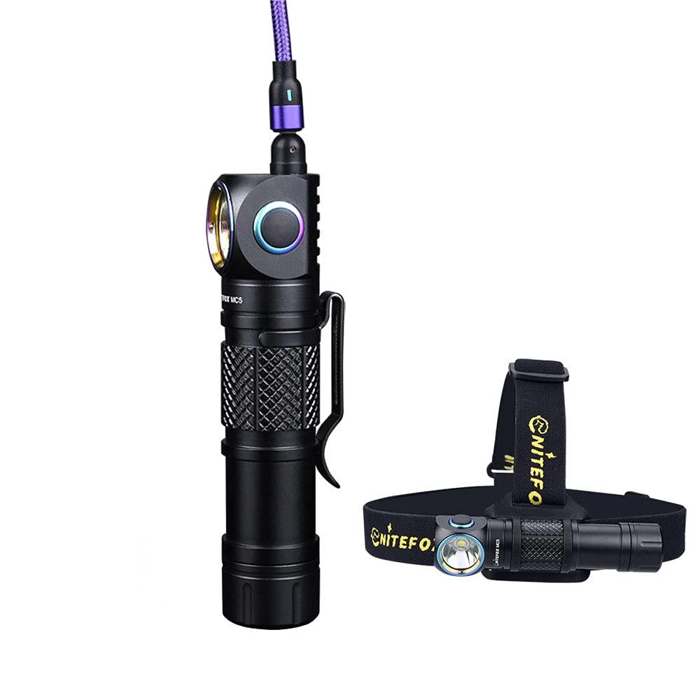 MC5 18650 side bright headlamp & flashlight