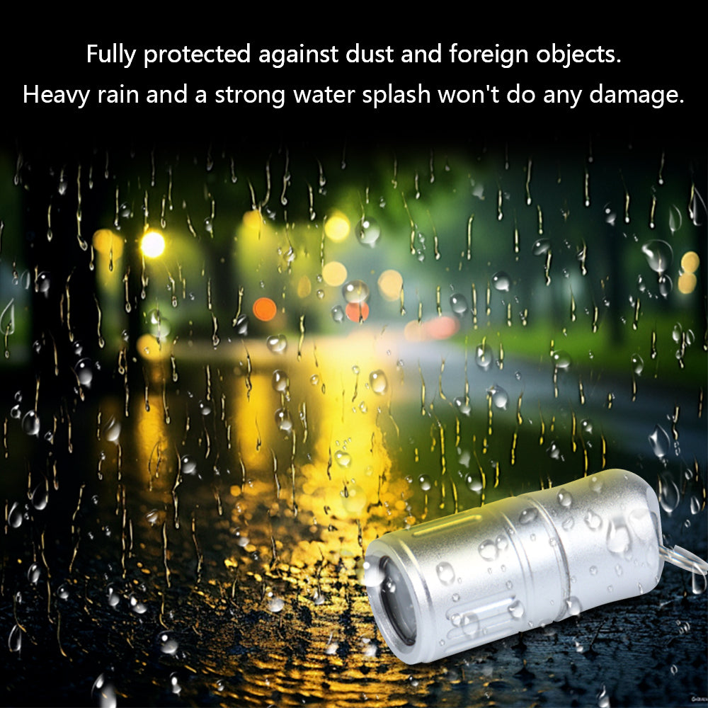 E3 small brightest keychain flashlight