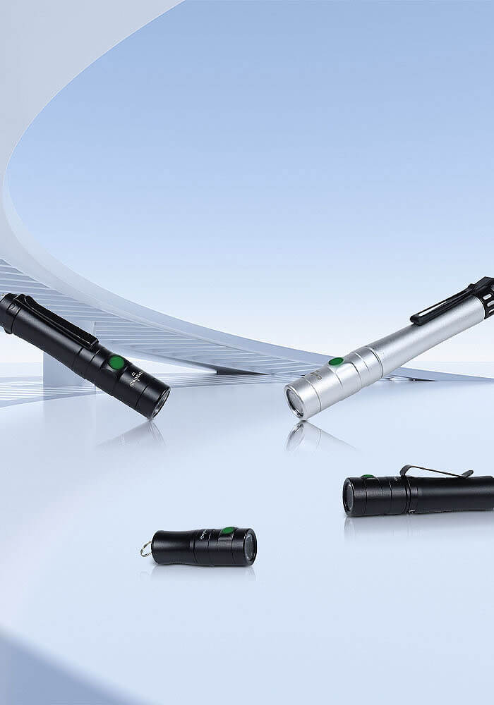 USB portable charging flashlight