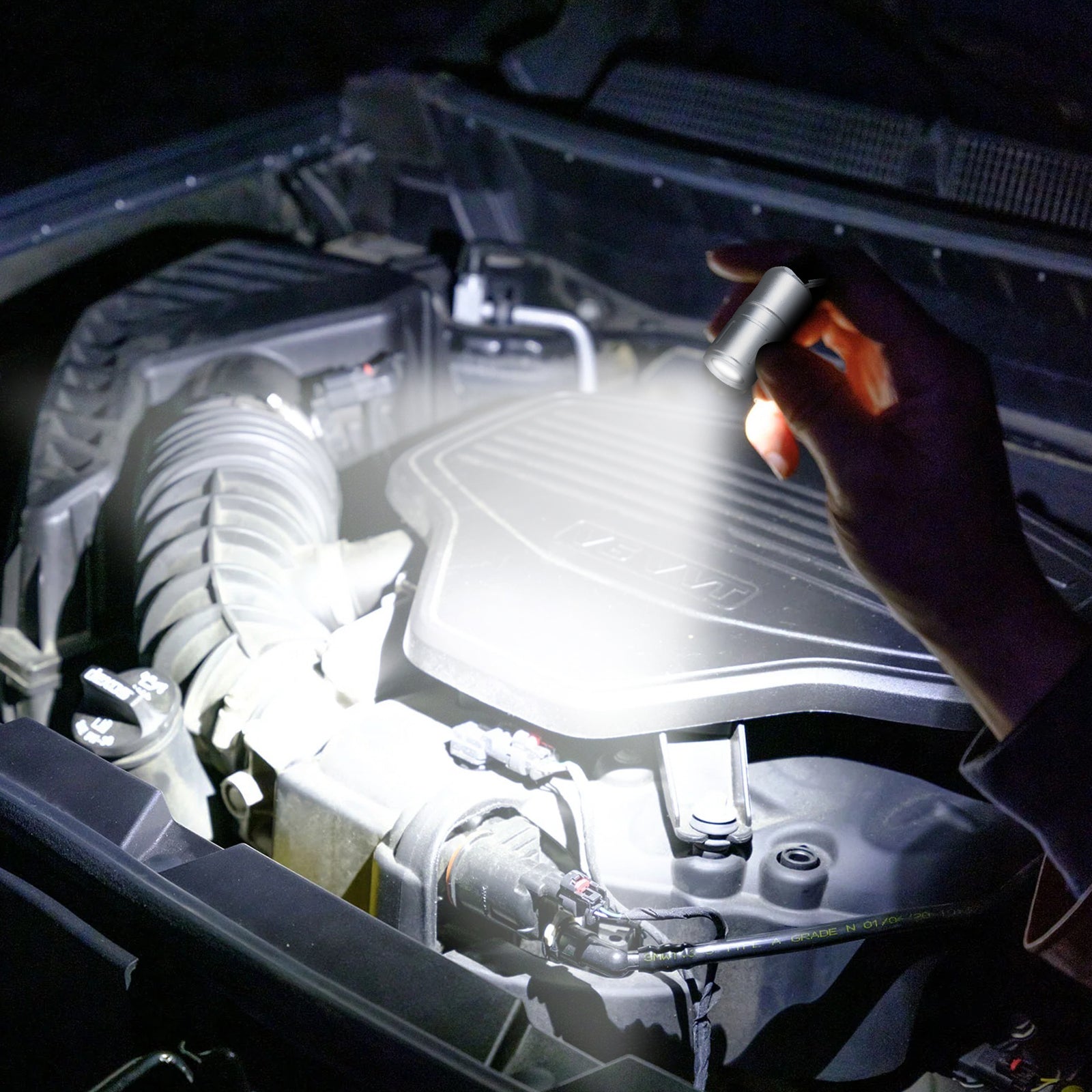 E3 small brightest keychain flashlight