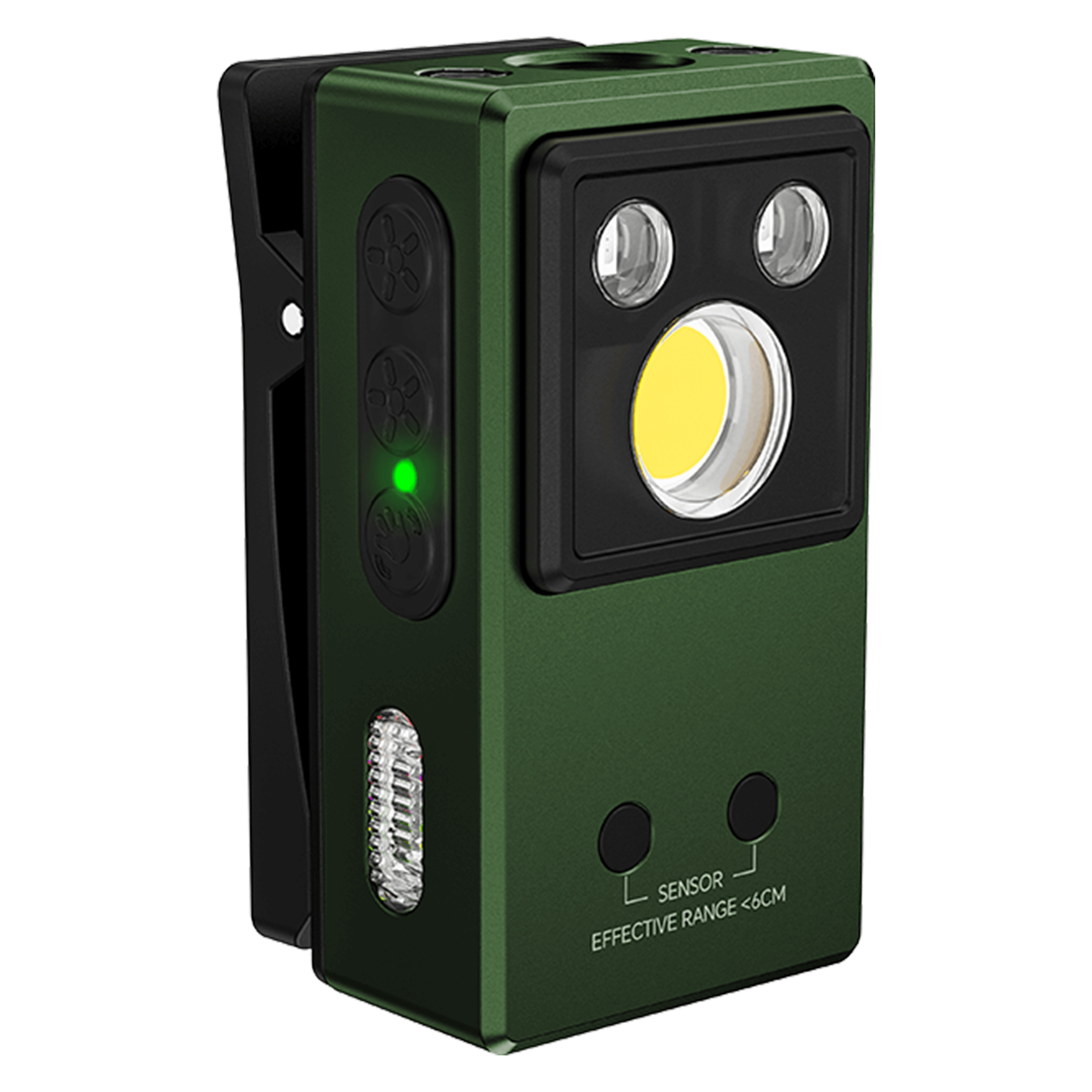 M8 Magnetic Sensor Rechargeable Multi-Light EDC clip-on lamp flashlight