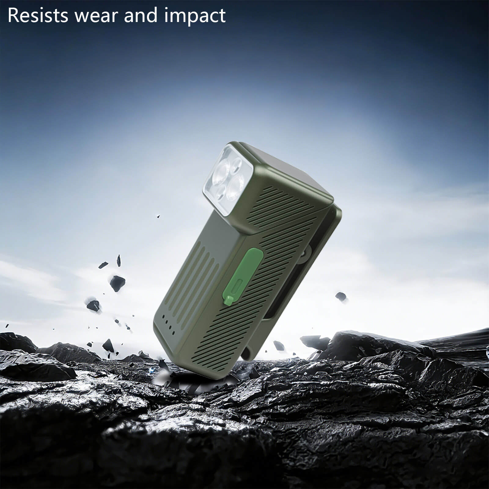 M6 EDC Compact Multi-functional 90° Angle USB Charging Clip Lamp Flashlight