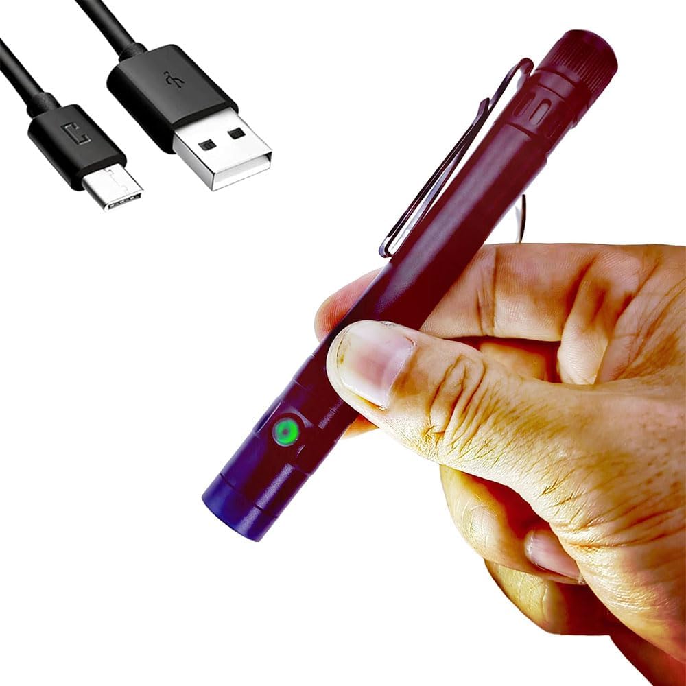 U4 rechargeable high bright penlight(black)