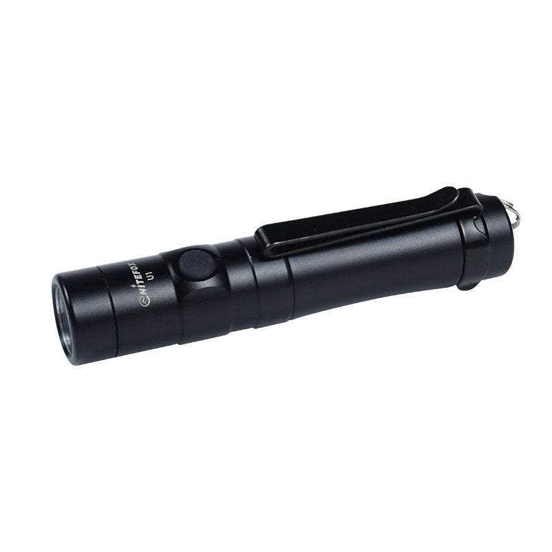 U1 10440 mini rechargeable keychain EDC flashlight