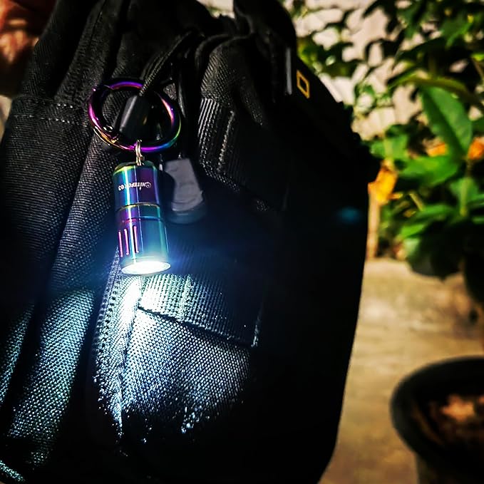E3 small brightest keychain flashlight