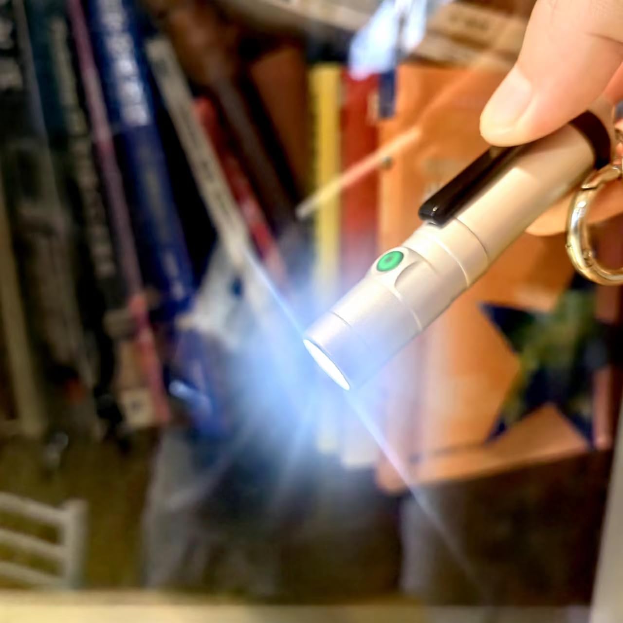 U1 10440 mini rechargeable keychain EDC flashlight