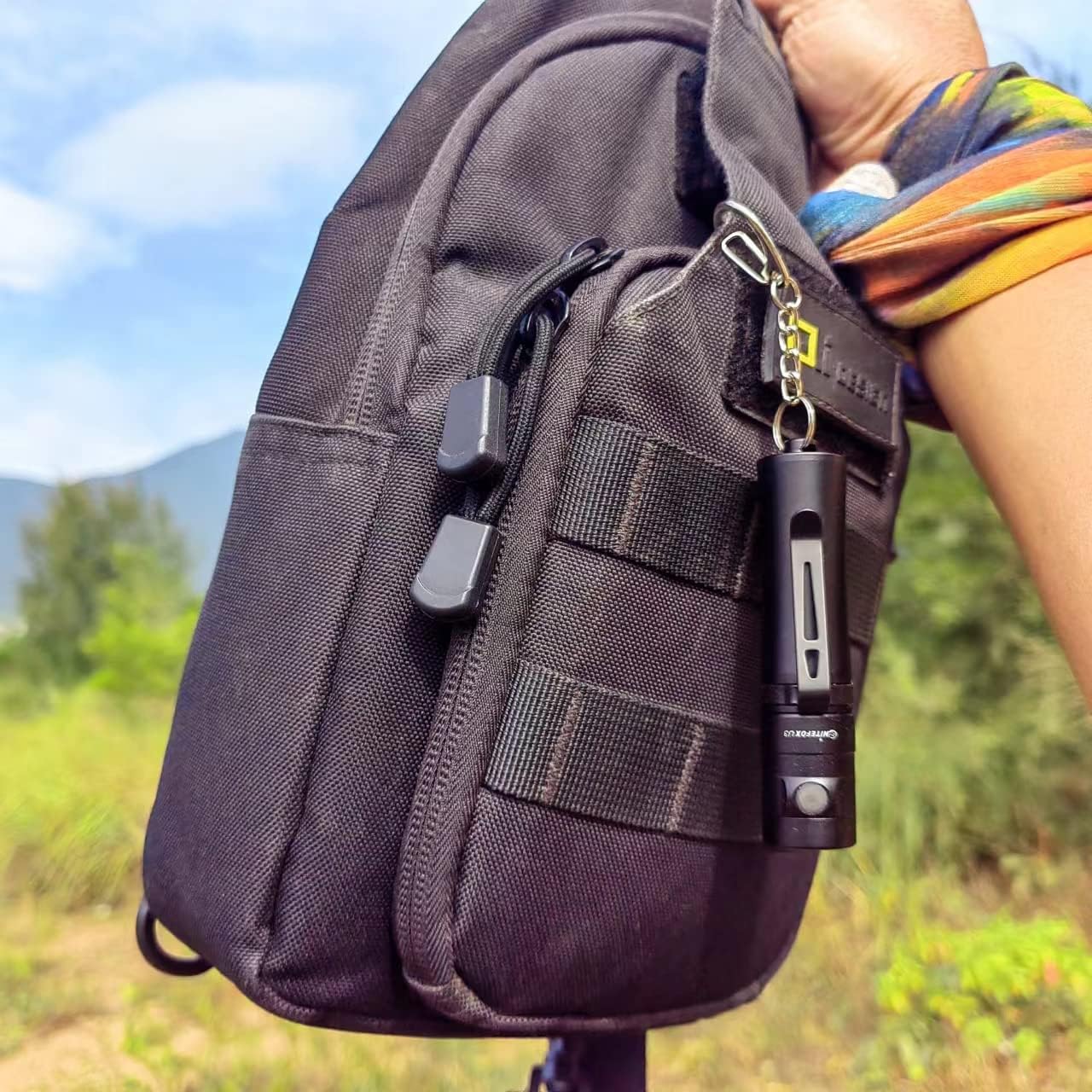 U3 14500 bright cap clip flashlight